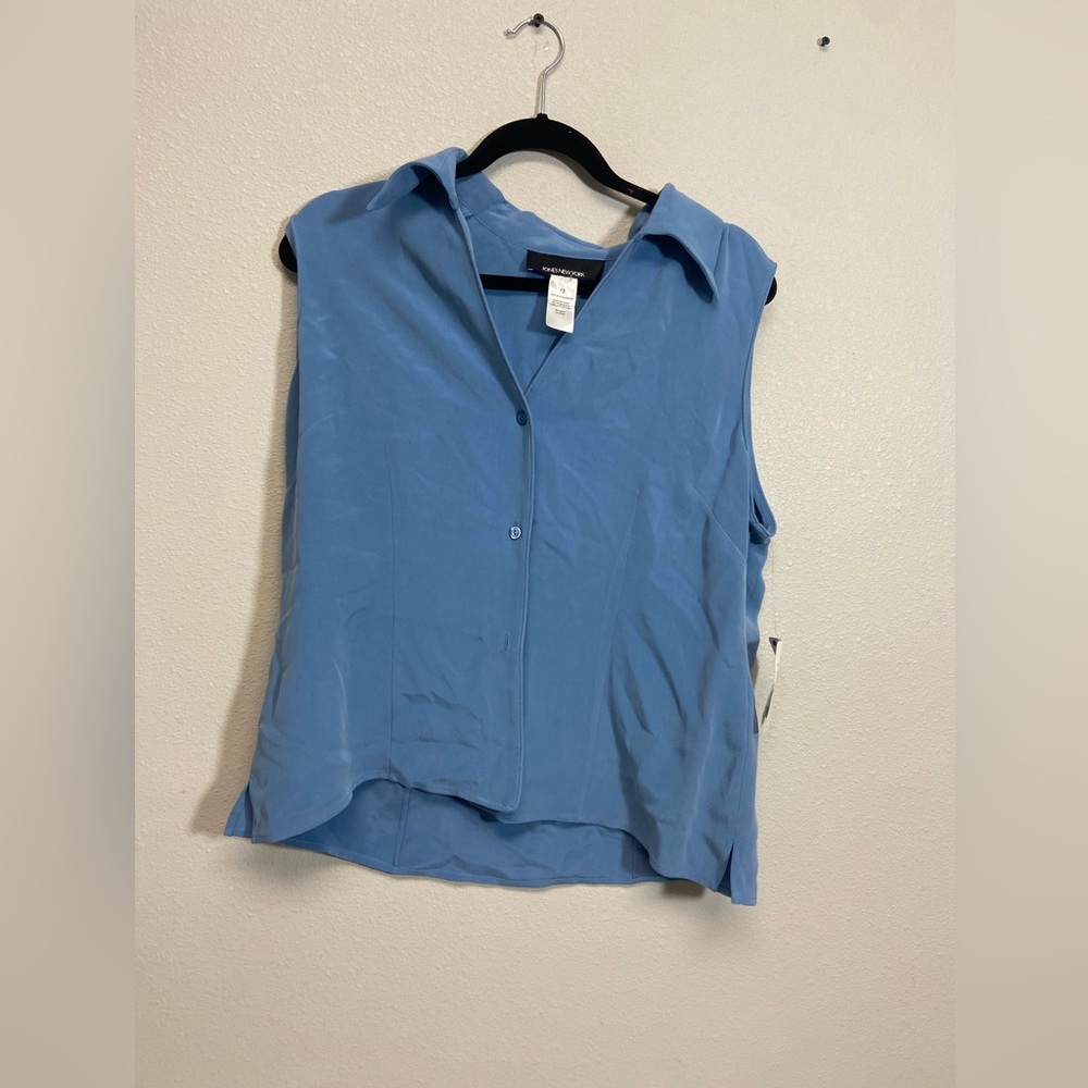 Jones New York top, blue , size 12